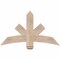 Ekena Millwork Alberta Smooth Timber Gable Bracket, Douglas Fir, 48"W x 28"H x 5 1/2"D x 5 1/2"F, 14/12 Pitch GBW048X28X0606ALB00SDF - alternate 1